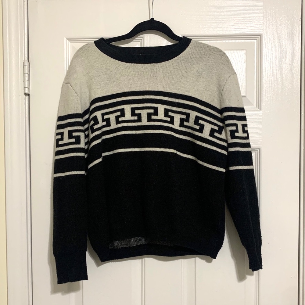Topshop Patterned Sweater